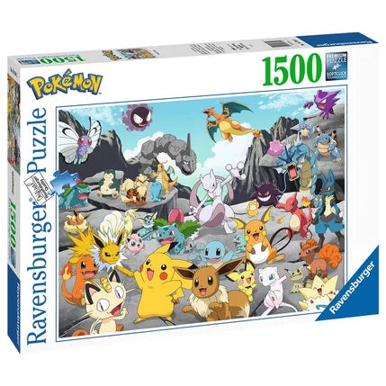 ANIME - POKEMON CLASSICS - PUZZLE 1500 PIECES
