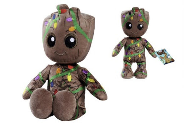 MARVEL - GUARDIENS DE LA GALAXIE - Peluche Jeune Groot Guirlande de Noël - 25cm