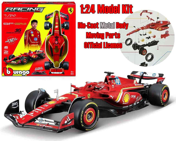 FORMULA 1 - F1 Ferrari Sf-24 - N.16 Charles Leclerc - Model Kit 1/24