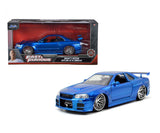 FILMS - FAST & FURIOUS - Brian's Nissan 2002 Skyline GT-R - 1:24