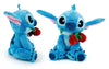 DISNEY - STITCH - Peluche Stitch avec Rose - 25cm