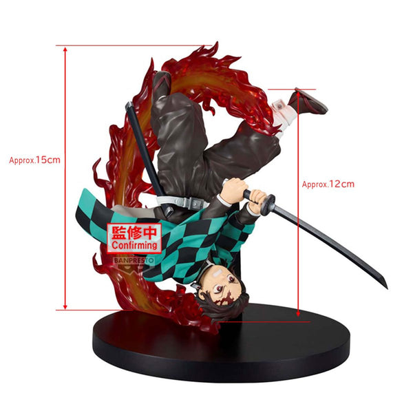 ANIME - DEMON SLAYER - Tanjiro Kamado - Figurine Vibration Stars Plus 12cm