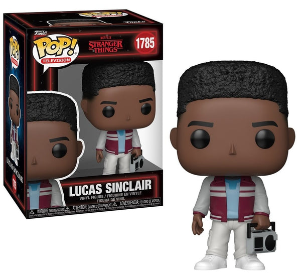 SERIES - STRANGER THINGS S5 - POP TV N° 1785 - Lucas Sinclair avec Boombox