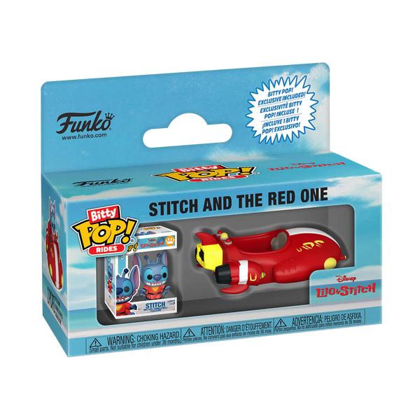 DISNEY - LILO & STITCH - Bitty Pop Ride - The Red One avec Stitch
