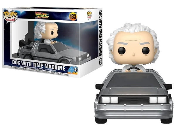 FILMS - RETOUR VERS LE FUTUR - POP Ride DLX N° 133 - Doc avec Time Machine