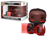 DISNEY - TRON ARES - POP Ride N° 316 - Athena with light cycle