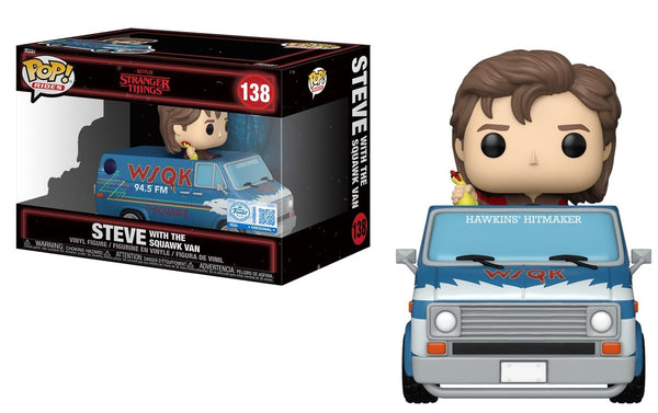 SERIES - STRANGER THINGS S5 - POP Ride DLX N° 138 - Steve with Squawk van