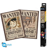 ANIME - ONE PIECE - Wanted Luffy & Ace - Set de 2 posters '52x38'