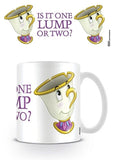 DISNEY - Mug - 300 ml - Beauty and the Beast - Chip One Lump or Two