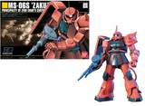 ANIME - GUNDAM - HGUC 1/144 MS-06S Zaku II Mobile Suit - Model Kit