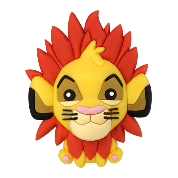 DISNEY - LE ROI LION - Simba - Aimant à collectionner en mousse 3D