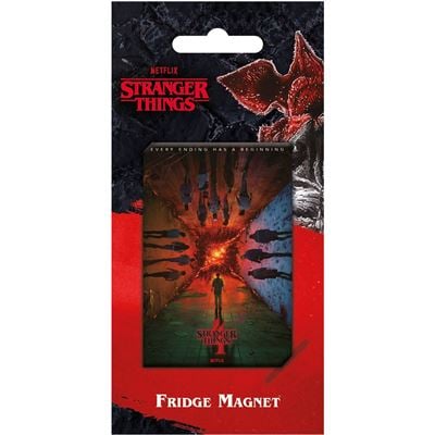 SERIES - STRANGER THINGS 4 - Every Ending has a beginning - Aimant 5x8cm
