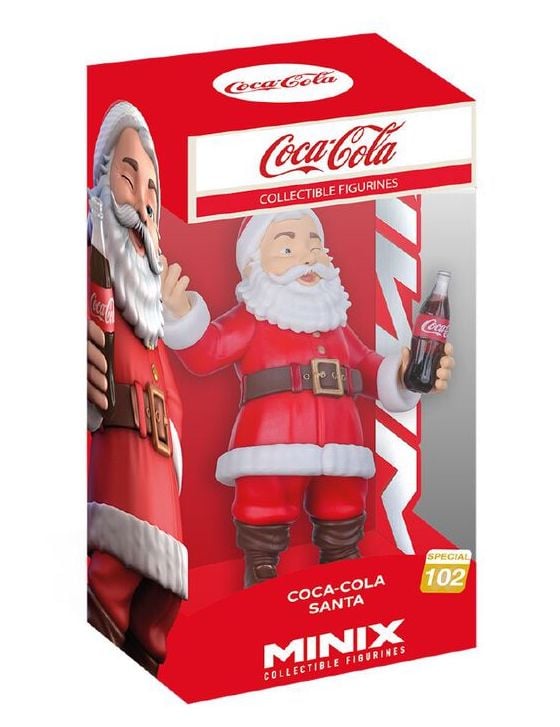 COCA COLA - Père Noël - Figurine Minix 12cm