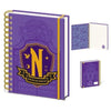 SERIES - MERCREDI - Bouclier Nevermore - Carnet de notes A5