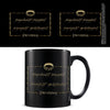 FILMS - LE SEIGNEUR DES ANNEAUX - L'Anneau Unique - Black Pod Mug 325ml