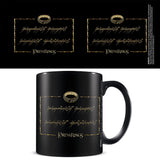 FILMS - LE SEIGNEUR DES ANNEAUX - L'Anneau Unique - Black Pod Mug 325ml
