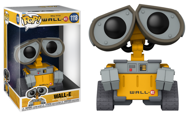 DISNEY - WALL-E - FUNKO Pop Jumbo N° 1118 - Wall-E