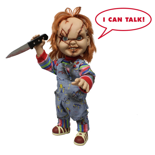 FILMS - HORREUR - Child's Play - Chucky Bad Guy with Sound - 38cm REPROD