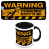 FILMS - JURASSIC WORLD 3 - Avertissement - Mug intérieur coloré 315ml