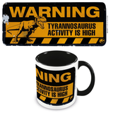 FILMS - JURASSIC WORLD 3 - Avertissement - Mug intérieur coloré 315ml