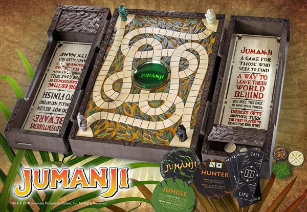 FILMS - JUMANJI - Réplique de collection du plateau de jeu Jumanji 'ONLY UK'